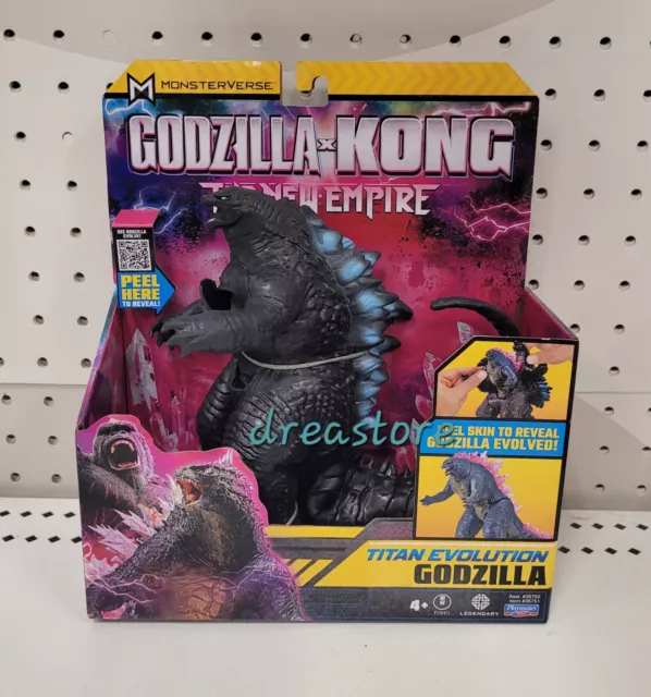 GODZILLA TITAN EVOLUTION 2024 Godzilla x Kong The New Empire Playmates