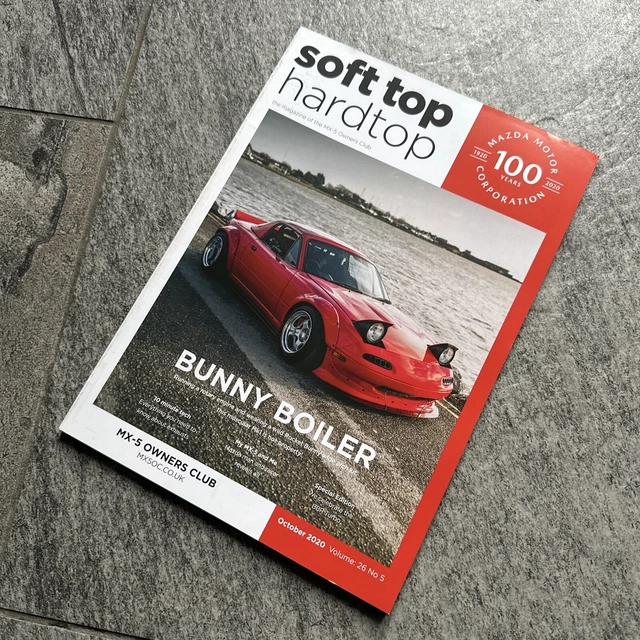 SOFT TOP HARDTOP Magazine Mazda MX5 Owners Club October 2020 £2.50