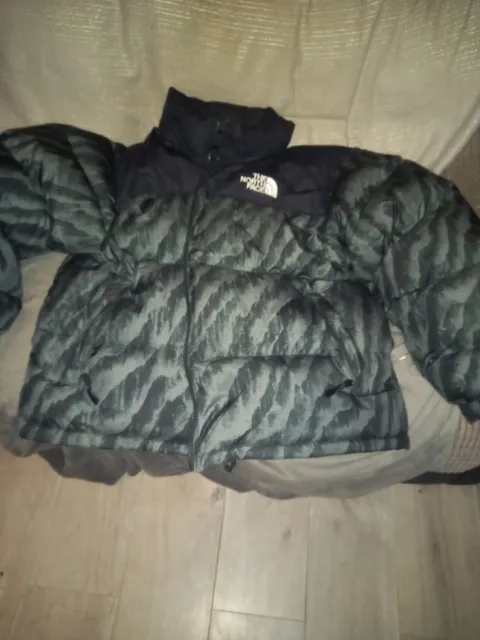 The North Face Nuptse Jacket 1996 XXL Puffer green/black Excellent Condition