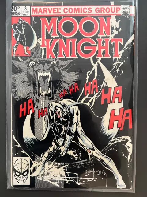 Moon Knight Volume One (1980) #8 Marvel Comics