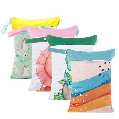Diaper Pouch Baby Reusable Waterproof Wet Dry Nappy Bag Multifunctional Storage