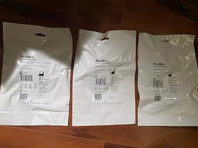 LOT OF 3 ResMed 60572 Swift LT MEDIUM NASAL PILLOW FACTORY SEALED NEW