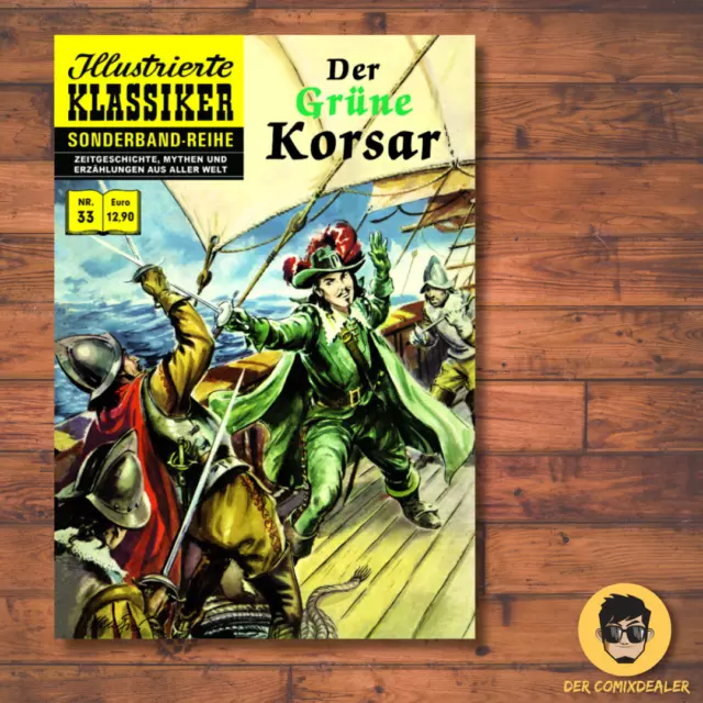 Illustrierte Klassiker Sonderband 33 Der Grüne Korsar/ BSV / Comic / NEUware