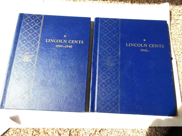 142 coin set lot album collection of Lincoln wheat cent pennies 1909 vdb to 1974