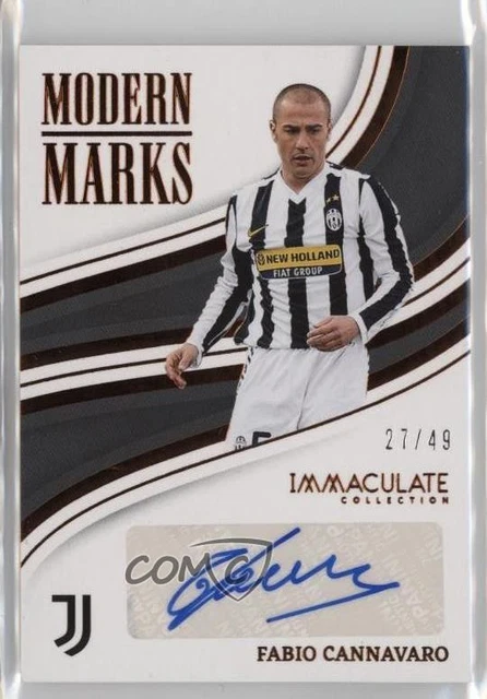 2023-24 PANINI IMMACULATE Modern Marks /49 Fabio Cannavaro 2023-24 PANINI IMMACULATE Modern Marks /49 Fabio Cannavaro