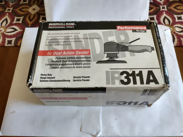 Ingersoll-Rand 6'' Dual-Action Heavy Duty  Air Sander IR 311A NEW IN BOX!