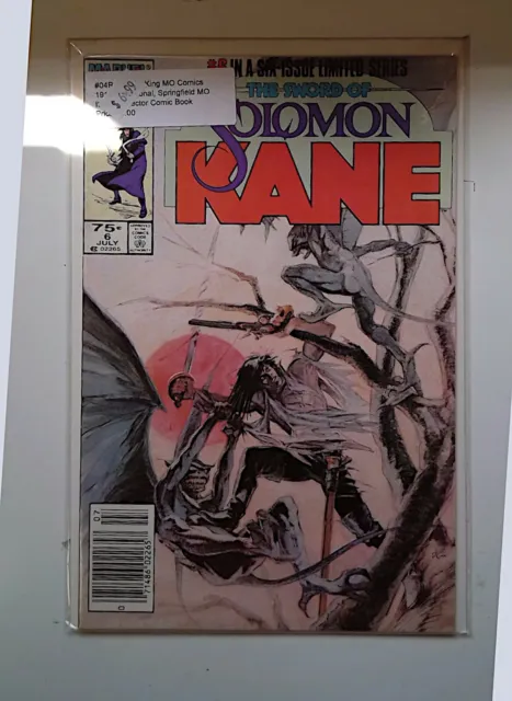 The Sword of Solomon Kane #6 Marvel Comics (1986) VF/NM 1st Print Comic Book