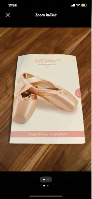 New Matte Ballet Ribbon Sample Pack