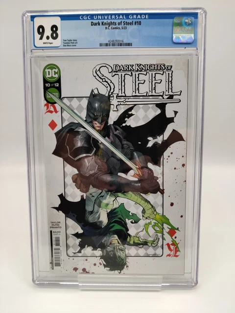 Dark Knights of Steel #10 CGC 9.8 Dan Mora cover DC Comics 2023