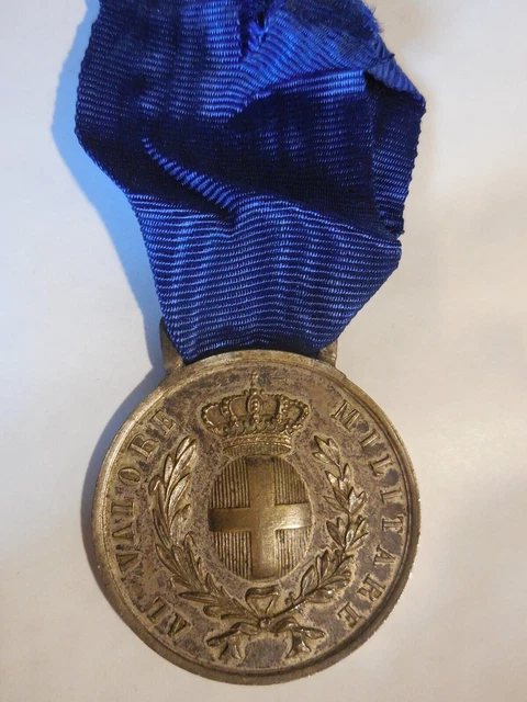 MÉDAILLE DE LA vaillance militaire en argent de Savoie EUR 110,00