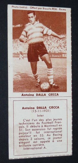 Photo/carte Dédicacée – Racing Club De Paris 1962-63 (Ujlaki) – Document Vintage
