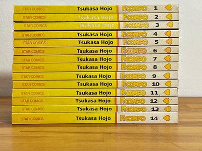 F.COMPO TSUKASA HOJO 1/14 COMPLETA STAR COMICS "OTTIMA" 