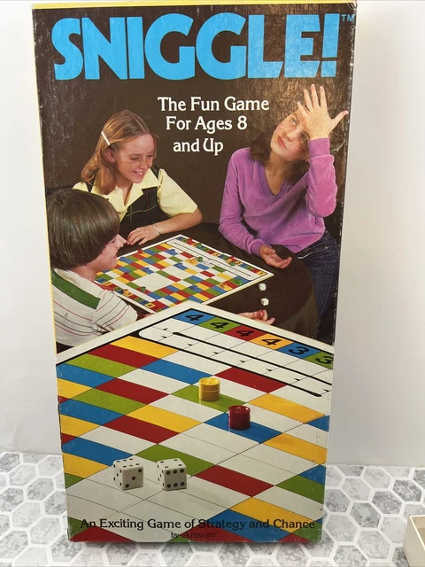 RARE SNIGGLE VINTAGE Game From Amway in the 80's For Ages 8 and Up ...