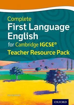 COMPLETE FIRST LANGUAGE English for Cambridge IGCSERG Teacher Res £56. ...