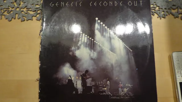Genesis ‎   Seconds Out     2x LP Vinyl     1977  Germany   Gatefold
