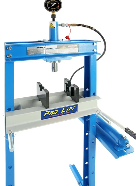 Pressa da officina 12t funzionamento manuale telaio avvitato pressa industriale W0013