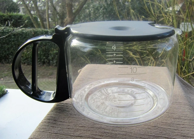 Braun Ersatzkanne(10 Tassen)m. Aroma-Klappe/-Deckel für Kaffeemaschine - wie neu