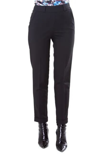 Black pants with a zipper on the side Size 0, 2, 4, 6, 8 US Fashionable NEW