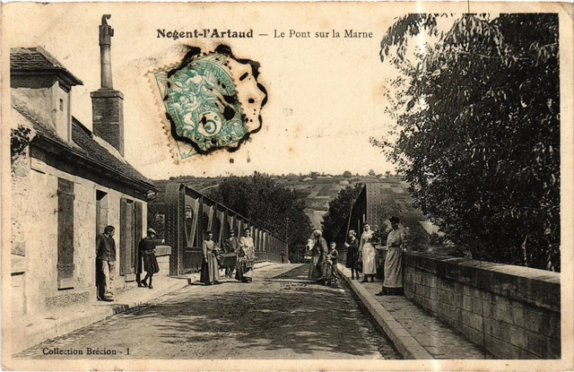 CPA Nogent-l'Artaud Pont sur la Marne (1274752)