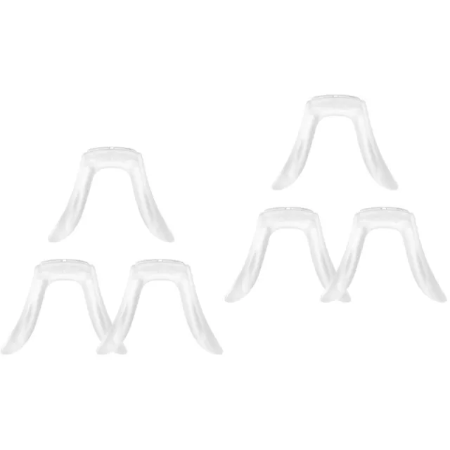 6 pz occhiali cinturino ponte occhiali a forma di U cuscinetti naso portatili