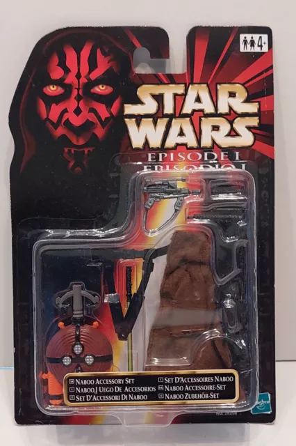 Star Wars Hasbro EPISODE I Naboo Zubehör Set OVP U001