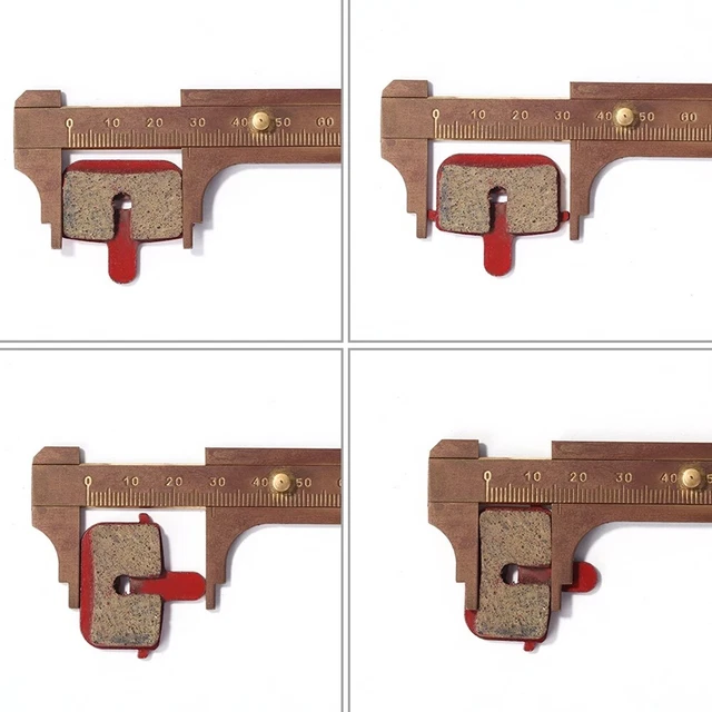 PREMIUM RESIN IRON Bike Brake Pads Pack of 4 for Better Stopping Power