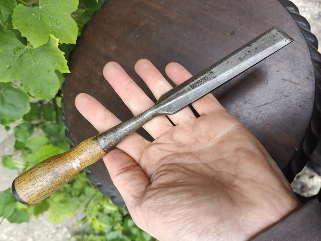 Stanley USA - 7/8" Everlast 1909 Patent Bevel Edged Wood Chisel Sweetheart