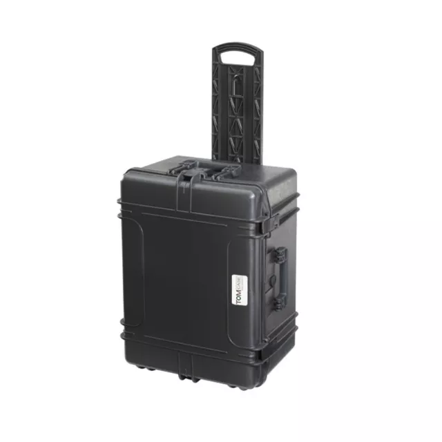 Outdoor Case + Rasterschaum | IP67 Koffer wasserdicht | Roll-Trolley | 62x45x25