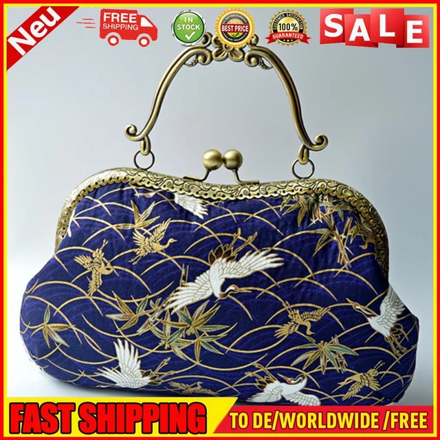 1 pieza Marco de Cartera Delicado 20,5 cm Vintage Metal para Fabricación de Bolsas de Bolso Artesanal hágalo usted mismo