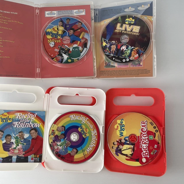 THE WIGGLES 4X DVD Vintage OOP Original cast Region 4 Kids Australian ...