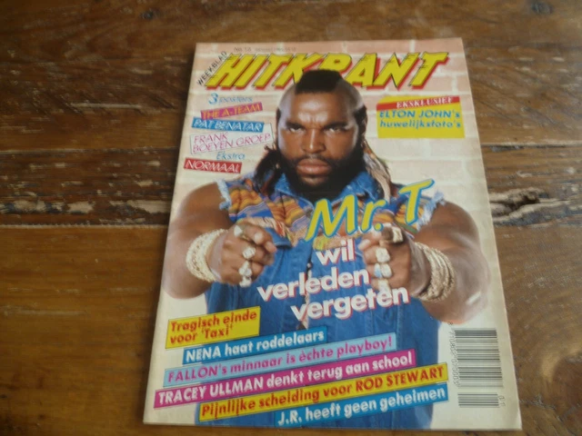 Hitkrant 1984: Mr.T/Elton John/Nena/Pat Benatar/Normaal/Taxi/Dolly Dots/Nena