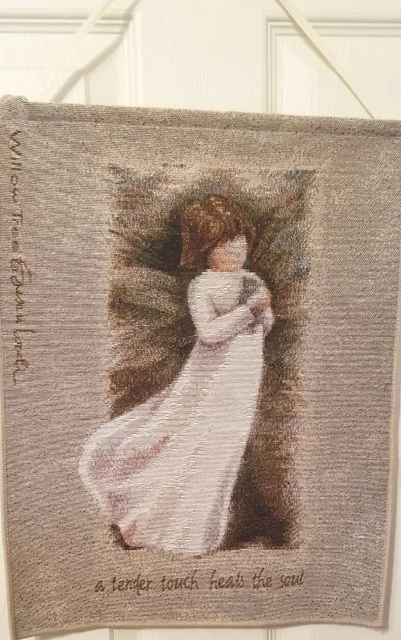 Willow Tree Tapestry Sign Angel Of Healing Wall Hanging Decor A Tender Touch