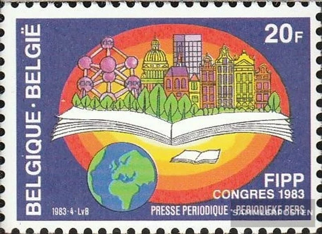 Belgien 2136 (kompl.Ausg.) postfrisch 1983 FIPP Brüssel