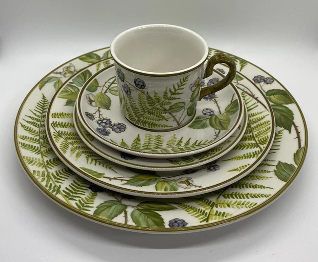 VILLEROY & BOCH - Forsa - 5 Piece Place Setting - Germany - Porcelain - Berries