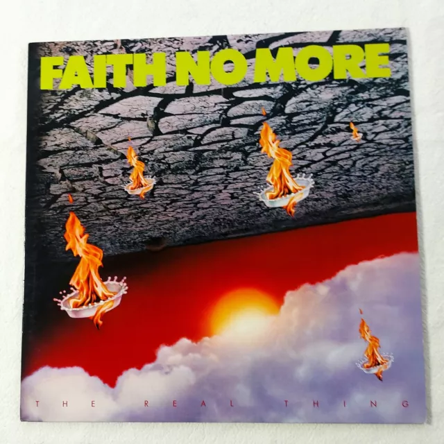 Faith No More - The Real Thing Vinyl LP 1989 Slash Records 1st Pressing VG+/VG+