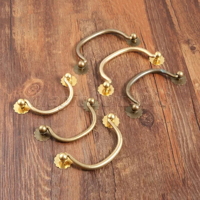 Antique Bronze Brass Cabinet Drawer Door Cupboard Closet Wardrobe Pull Handles