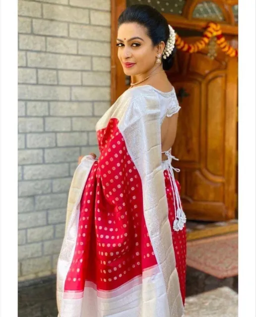 Indien Sari Vêtement Chemisier Créateur Fête Ethnique Mariage Bollywood Neuf An