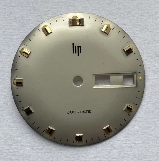 Cadran De Montre LIP Mécanique Jour Date - Diamètre 29,1mm - Neuf Sans Étiquette