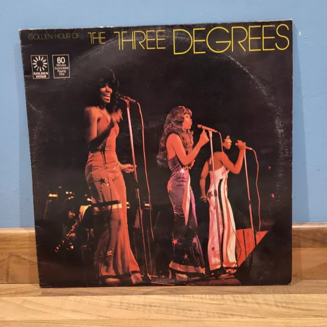 The Three Degrees - Golden Hour Of The Three Degrees - Vinyl Record LP - VG+/VG