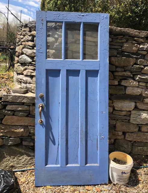 Craftsman Door, Original Hardware, Antique