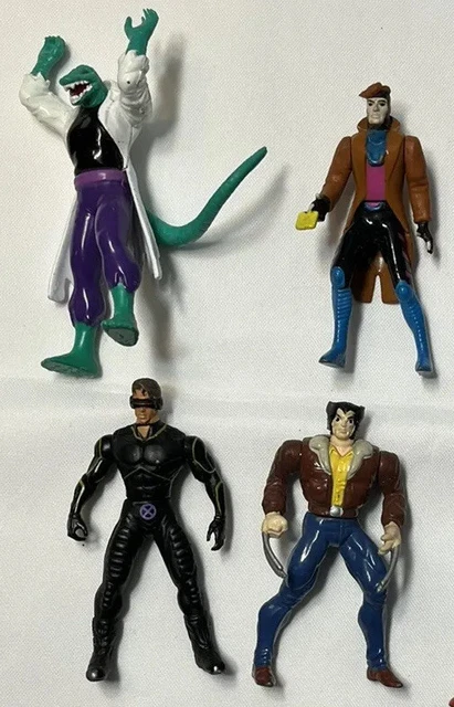 Toy Biz HEAVY METAL HEROES Lot 15 Figures MARVEL X-MEN Avengers Die Cast 2