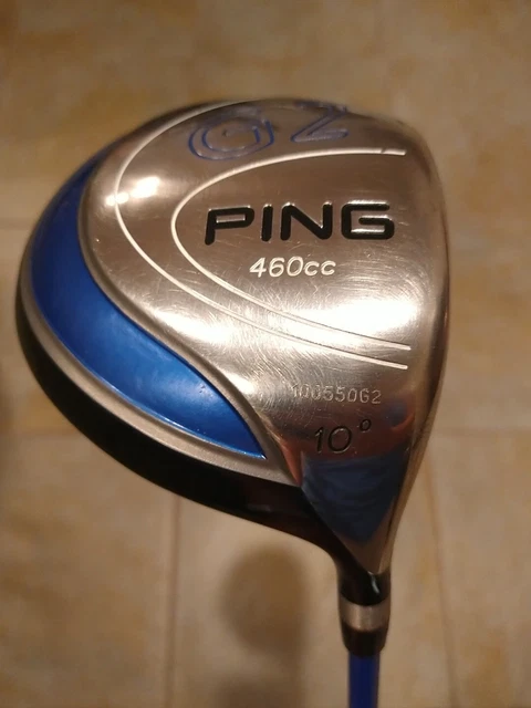 PING G2 10* Driver Grafalloy ProLaunch Blue Stiff Graphite Right RH Headcover