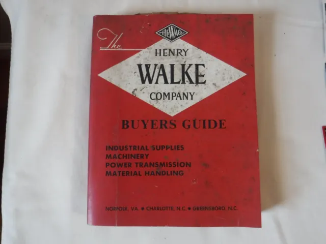 1979 Henry Walke Company Buyers Guide. Used, Dirty-ish   522 Pages