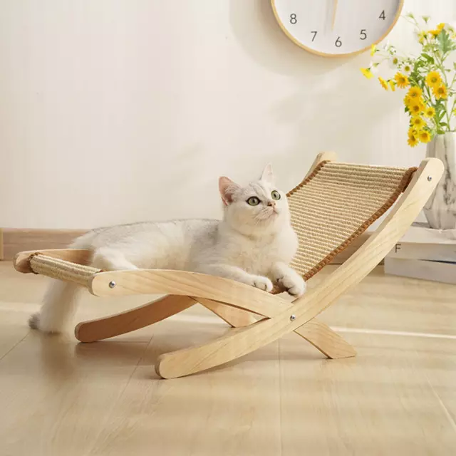 Cat Lounge Chair Cat Lettino rialzato Cat Hammock Bed per gatti gattino