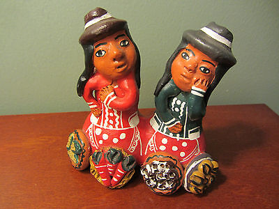 South / Central American Red Clay "Women" Figurine