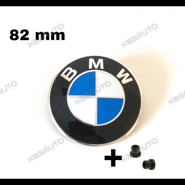 SkinoEu Badge de tuning pour capot avant 82 mm compatible avec emblème BMW 51147057794 crâne EN 30