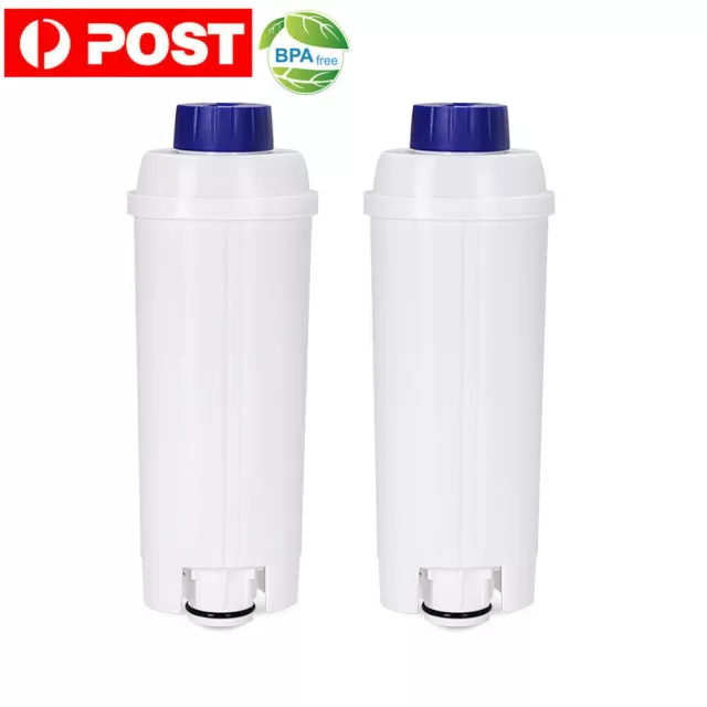 2Pack Water Filter For Delonghi Magnifica S Automatic Coffee Machine ECAM22110SB