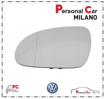 ABAC Vetro Specchietto Laterale Asferico SX Abaco per VW Golf VI 5K1 Touran 