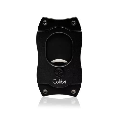 Colibri S-CUT Cigar Cutter - Black and Black