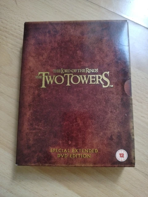 LORD OF THE Rings: The Two Towers Extended Edition 4-disc Set DVD EUR 7